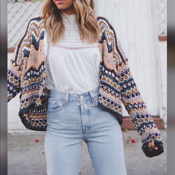 Free People Feeling Nostalgic Cardigan - Picture 3 of 14
